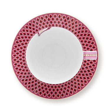 Pip Studio Flower Festival Cup & Saucer - Pink